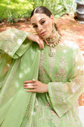 Maryum N Maria | Sorina Luxury Chiffon 23 | Lilly Green (MW23-506) - Pakistani Clothes for women, in United Kingdom and United States