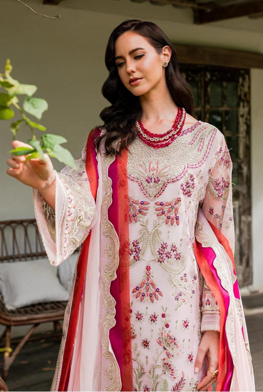 Maryum N Maria | Sorina Luxury Chiffon 23 | Potpurri (MW23-501) - Pakistani Clothes for women, in United Kingdom and United States