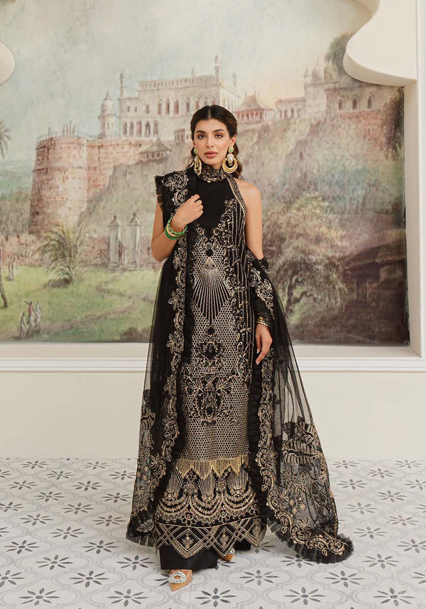Zarqash | Rubaai Wedding Festive 23 | Lila - Hoorain Designer Wear - Pakistani Ladies Branded Stitched Clothes in United Kingdom, United states, CA and Australia