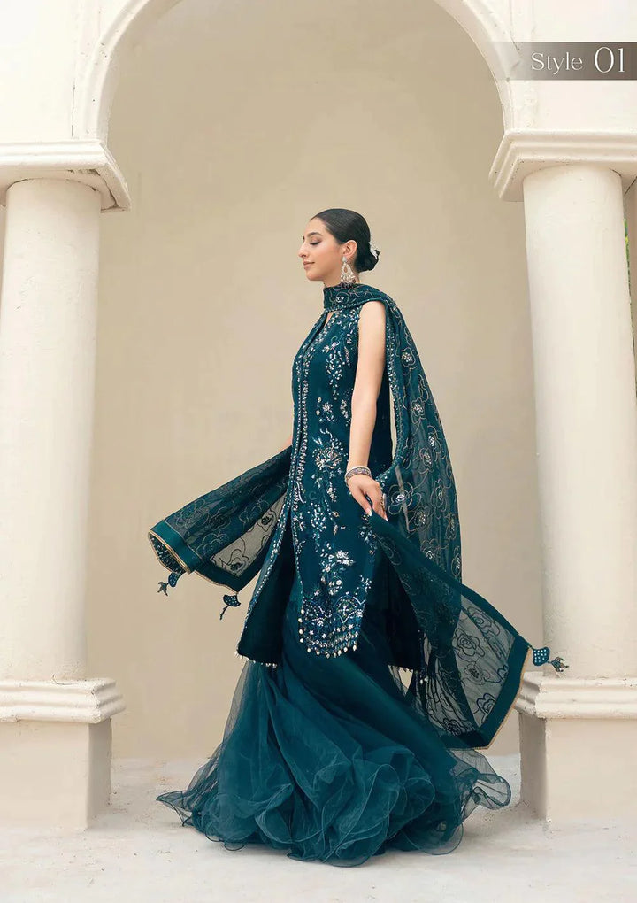Aik Atelier | Wedding Festive 23 | 07 - Hoorain Designer Wear - Pakistani Ladies Branded Stitched Clothes in United Kingdom, United states, CA and Australia