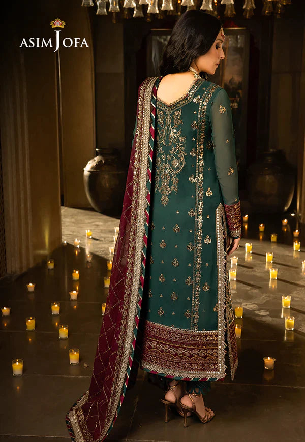 Asim Jofa | Velvet Festive 23 | AJVF-09 - Pakistani Clothes for women, in United Kingdom and United States