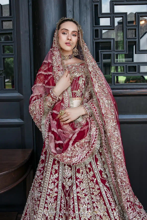 AJR Couture | Bridal Couture’23 | Marigold - Hoorain Designer Wear - Pakistani Ladies Branded Stitched Clothes in United Kingdom, United states, CA and Australia