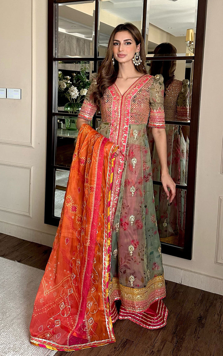 Asifa and Nabeel | Barasti Festive 23 | Rangoli (ANB-01) - Hoorain Designer Wear - Pakistani Ladies Branded Stitched Clothes in United Kingdom, United states, CA and Australia