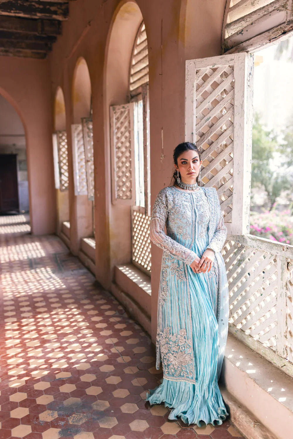 Azure | Wedding Edit 23 | Mah Jabeen - Pakistani Clothes for women, in United Kingdom and United States