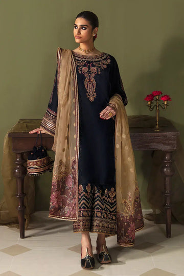 Baroque | Jahanara Luxury Velvet 23 | UF-469 - Pakistani Clothes for women, in United Kingdom and United States