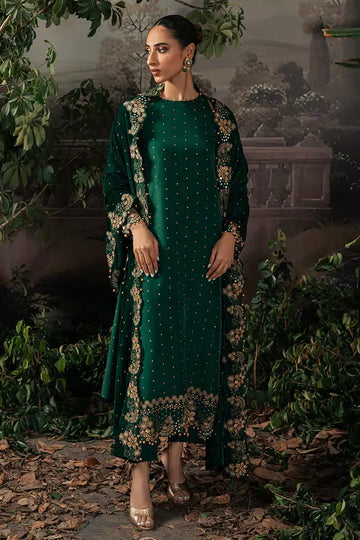 Cross Stitch | Luxe Atelier 23 | SAGE GREEN - Pakistani Clothes for women, in United Kingdom and United States