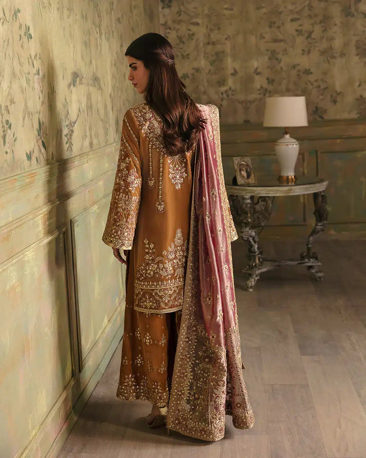 Faiza Saqlain | Manaar Luxe Formals 23 | Lamees - Hoorain Designer Wear - Pakistani Ladies Branded Stitched Clothes in United Kingdom, United states, CA and Australia
