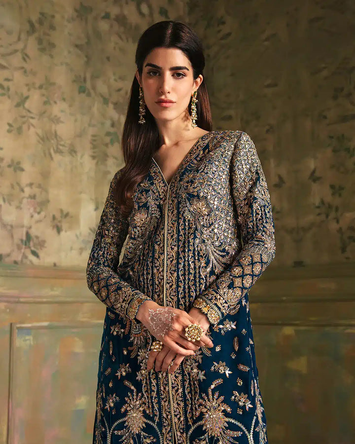Faiza Saqlain | Manaar Luxe Formals 23 | Haanie - Hoorain Designer Wear - Pakistani Designer Clothes for women, in United Kingdom, United states, CA and Australia