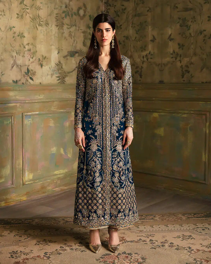 Faiza Saqlain | Manaar Luxe Formals 23 | Haanie - Hoorain Designer Wear - Pakistani Ladies Branded Stitched Clothes in United Kingdom, United states, CA and Australia