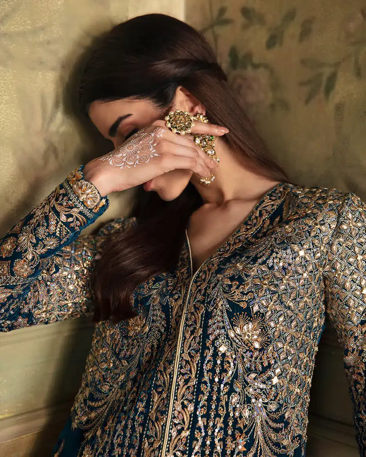 Faiza Saqlain | Manaar Luxe Formals 23 | Haanie - Hoorain Designer Wear - Pakistani Designer Clothes for women, in United Kingdom, United states, CA and Australia