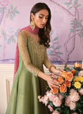 Farah Talib Aziz | Mayna Festive Luxe | ANISA APPLE GREEN - Pakistani Clothes for women, in United Kingdom and United States