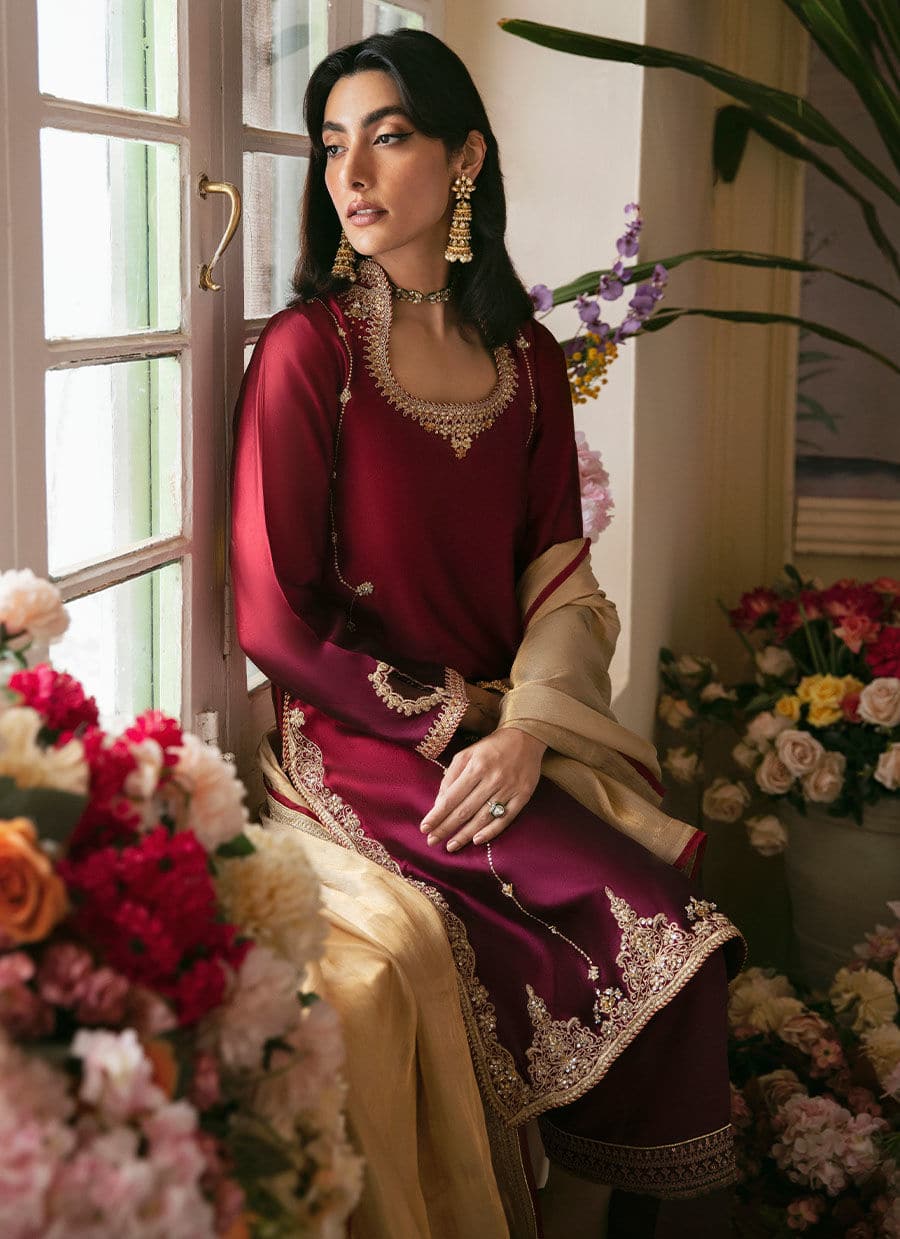 Farah Talib Aziz | Mayna Festive Luxe | ZIVA - Pakistani Clothes for women, in United Kingdom and United States