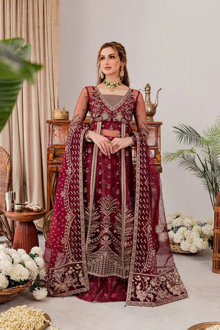 Farasha | Tabeer Wedding Formals 23 | Valentina - Hoorain Designer Wear - Pakistani Ladies Branded Stitched Clothes in United Kingdom, United states, CA and Australia