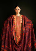 Hussain Rehar | Winter Shawl Khaddar 23 | Dusky - Pakistani Clothes for women, in United Kingdom and United States