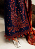 Hussain Rehar | Winter Shawl Khaddar 23 | Cerulean - Pakistani Clothes for women, in United Kingdom and United States