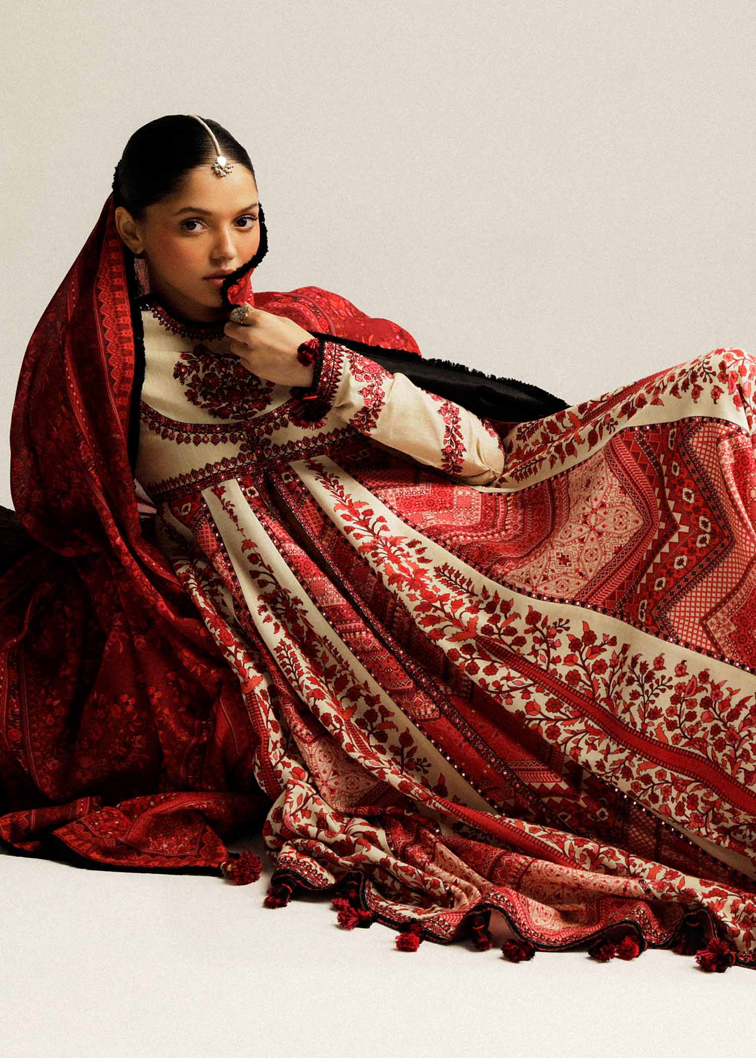 Hussain Rehar | Winter Shawl Khaddar 23 | Opaline - Pakistani Clothes for women, in United Kingdom and United States