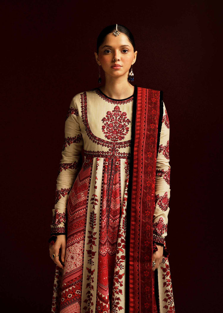 Hussain Rehar | Winter Shawl Khaddar 23 | Opaline - Hoorain Designer Wear - Pakistani Ladies Branded Stitched Clothes in United Kingdom, United states, CA and Australia
