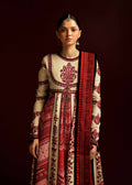 Hussain Rehar | Winter Shawl Khaddar 23 | Opaline - Pakistani Clothes for women, in United Kingdom and United States