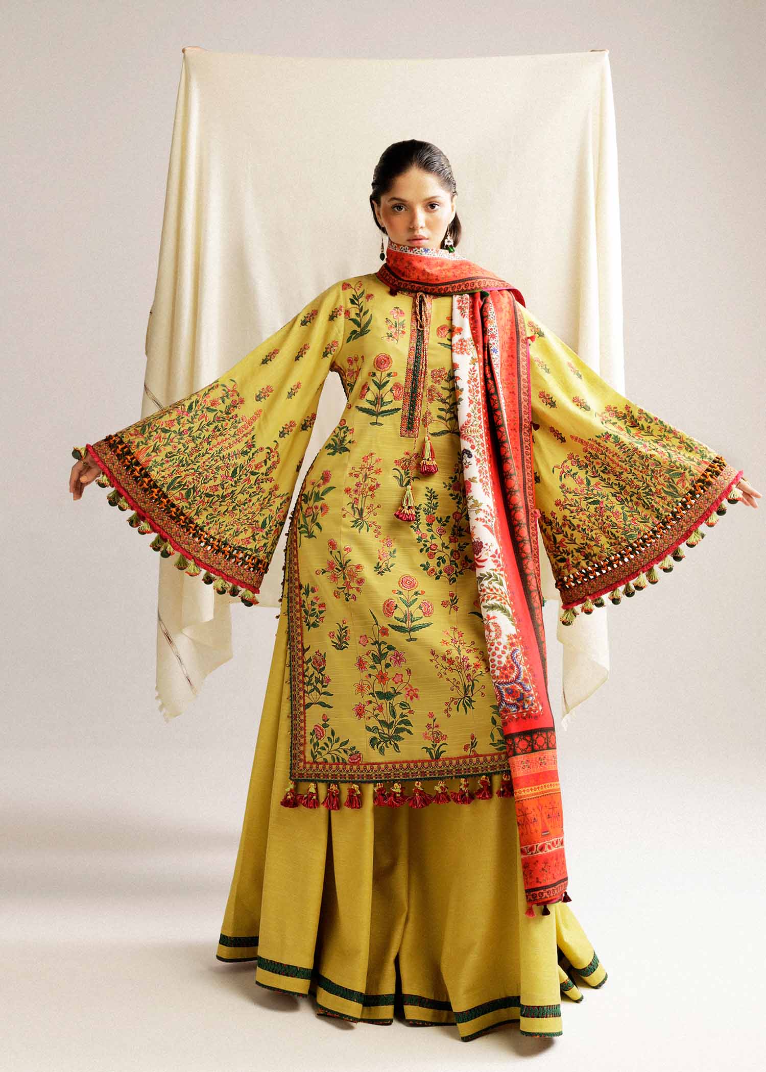 Hussain Rehar | Winter Shawl Khaddar 23 | Ember - Pakistani Clothes for women, in United Kingdom and United States