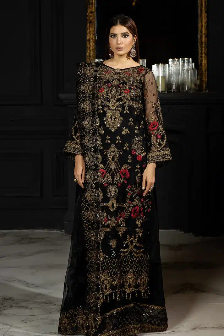 Imrozia Premium | Andaaz e Khaas Formals 23 | IB-44 Qaila - Hoorain Designer Wear - Pakistani Ladies Branded Stitched Clothes in United Kingdom, United states, CA and Australia