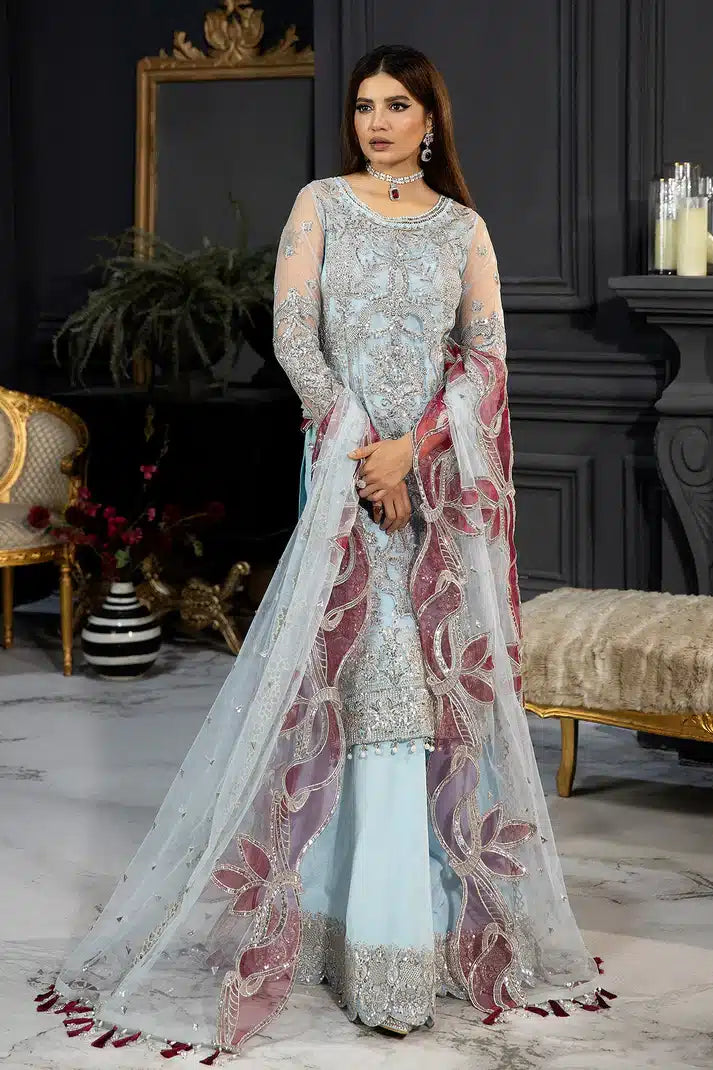 Imrozia Premium | Andaaz e Khaas Formals 23 | IB-46 Azeen - Hoorain Designer Wear - Pakistani Ladies Branded Stitched Clothes in United Kingdom, United states, CA and Australia