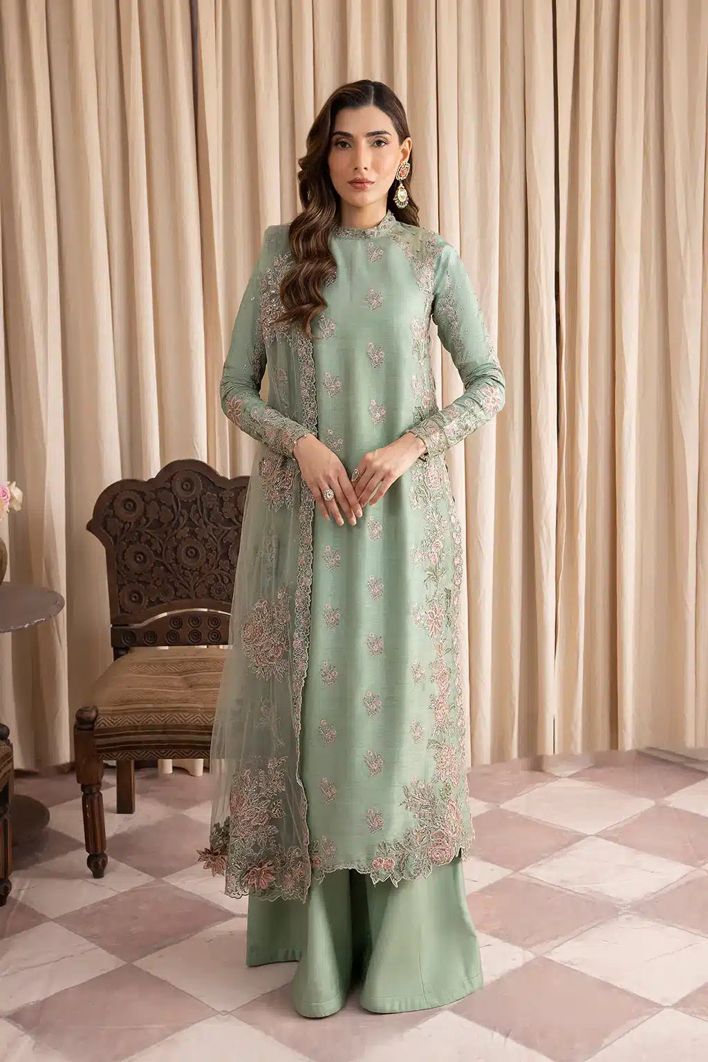 Iznik | Festive Raw Silk 23 | IRS-01 SUAVE - Pakistani Clothes for women, in United Kingdom and United States