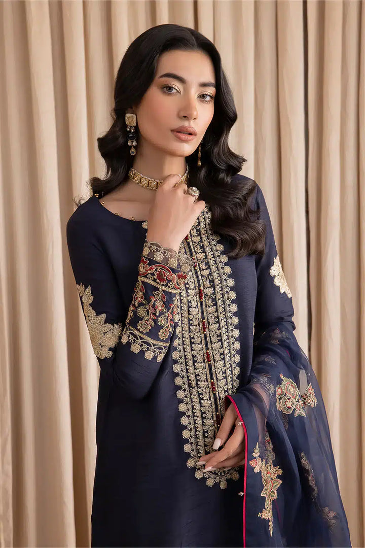 Iznik | Festive Raw Silk 23 | IRS-07 ZENITH - Hoorain Designer Wear - Pakistani Ladies Branded Stitched Clothes in United Kingdom, United states, CA and Australia