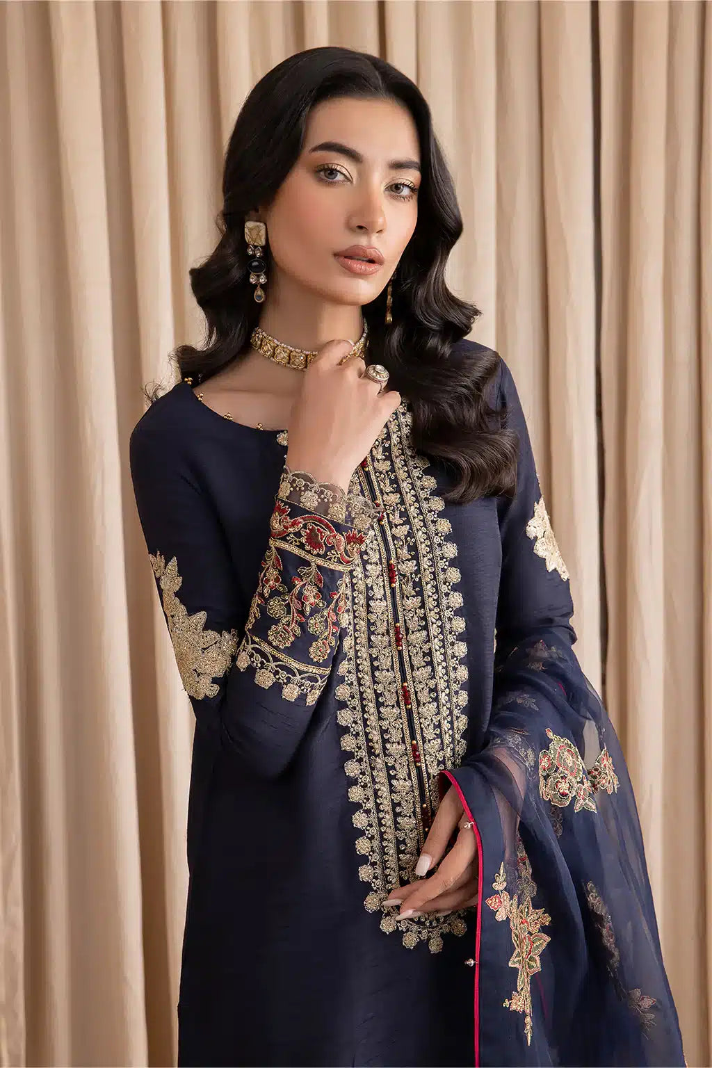 Iznik | Festive Raw Silk 23 | IRS-07 ZENITH - Pakistani Clothes for women, in United Kingdom and United States