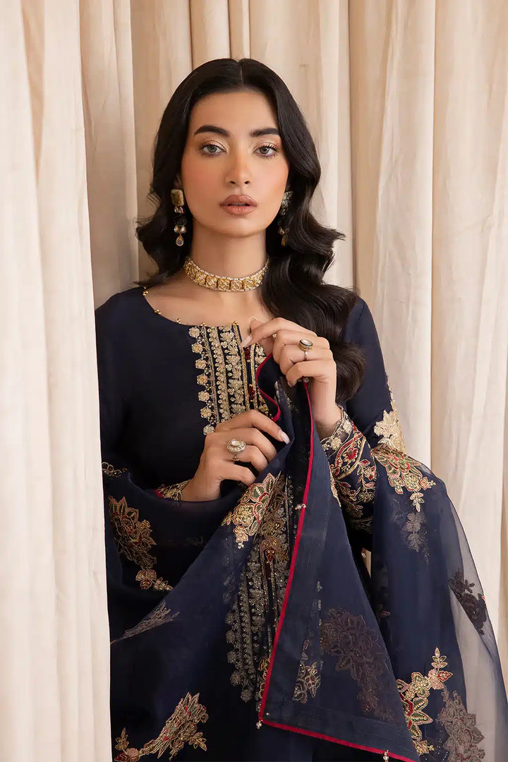 Iznik | Festive Raw Silk 23 | IRS-07 ZENITH - Hoorain Designer Wear - Pakistani Ladies Branded Stitched Clothes in United Kingdom, United states, CA and Australia