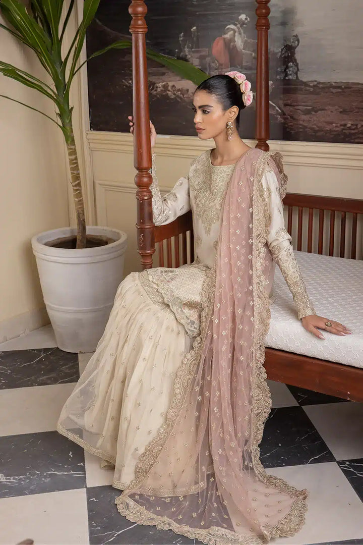Iznik | Festive Raw Silk 23 | IRS-06 SCINTILLA - Hoorain Designer Wear - Pakistani Ladies Branded Stitched Clothes in United Kingdom, United states, CA and Australia