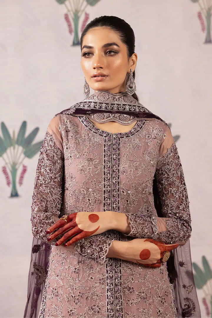 Iznik | Shendi Luxury Formals 23 | ISC-05 KAAFISHA - Hoorain Designer Wear - Pakistani Designer Clothes for women, in United Kingdom, United states, CA and Australia