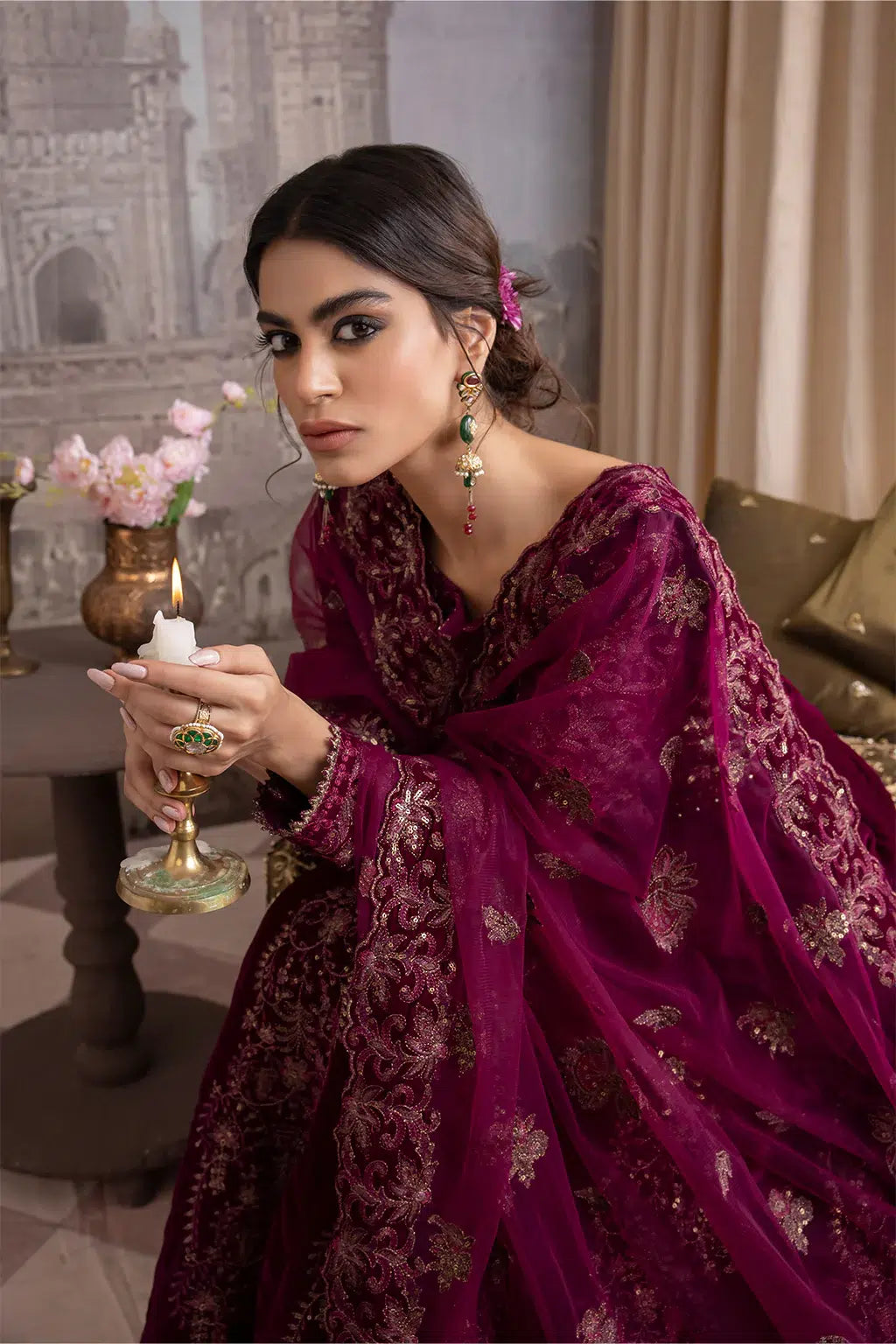 Iznik | Festive Velvet 23 | IV-33 MAHSA - Pakistani Clothes for women, in United Kingdom and United States