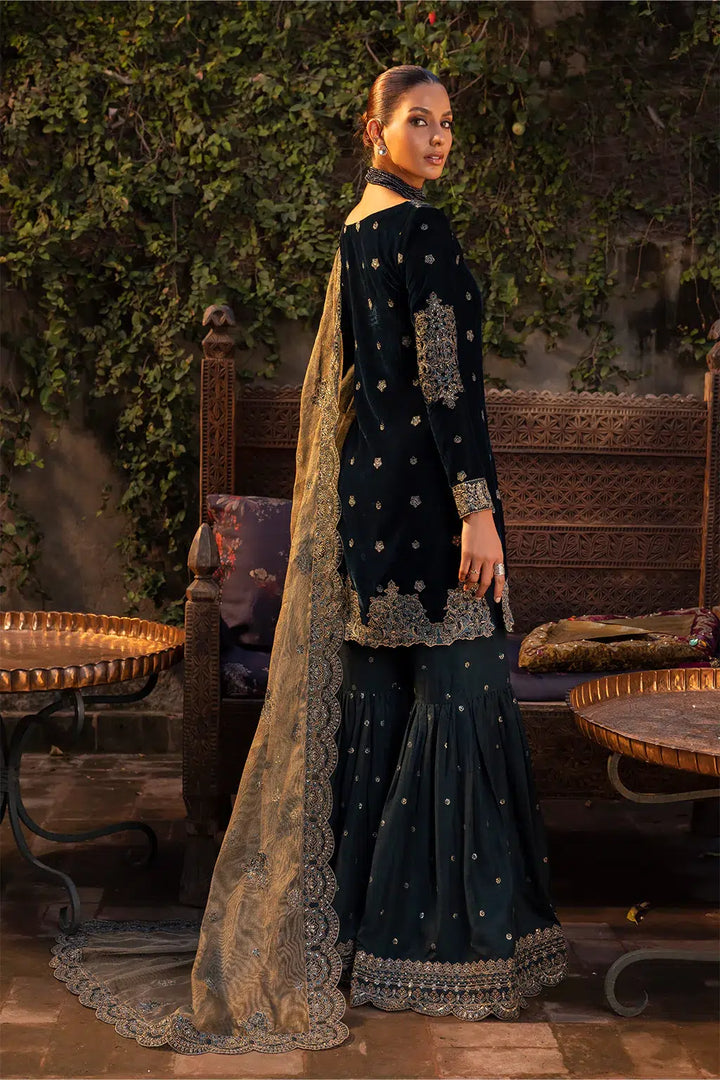 Iznik | Festive Velvet 23 | IV-34 DARYA - Hoorain Designer Wear - Pakistani Ladies Branded Stitched Clothes in United Kingdom, United states, CA and Australia