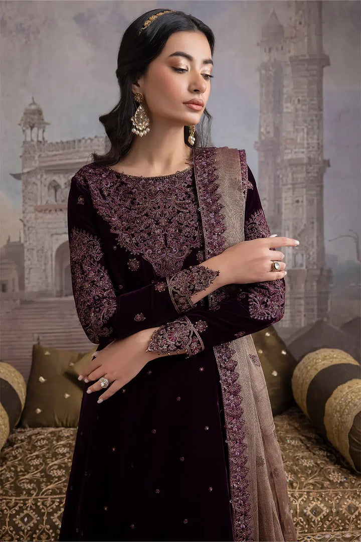 Iznik | Festive Velvet 23 | IV-36 ELAHEH - Pakistani Clothes for women, in United Kingdom and United States