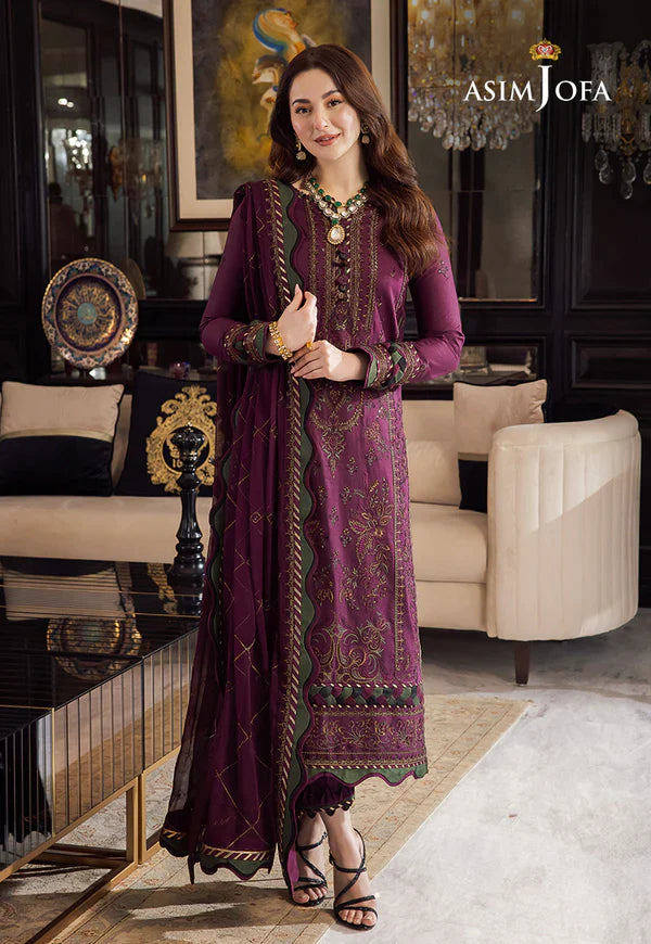 Asim Jofa | Rang e Noor 23 | AJRN-04 - Hoorain Designer Wear - Pakistani Ladies Branded Stitched Clothes in United Kingdom, United states, CA and Australia