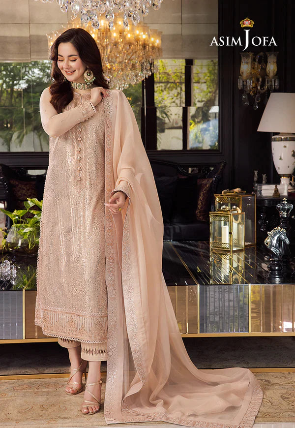 Asim Jofa | Rang e Noor 23 | AJRN-07 - Hoorain Designer Wear - Pakistani Ladies Branded Stitched Clothes in United Kingdom, United states, CA and Australia