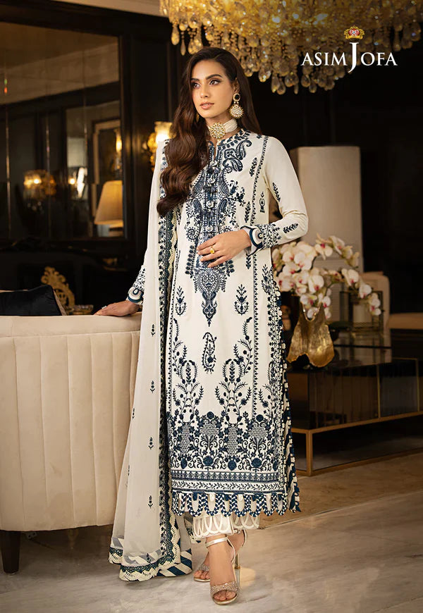 Asim Jofa | Rang e Noor 23 | AJRN-01 - Hoorain Designer Wear - Pakistani Ladies Branded Stitched Clothes in United Kingdom, United states, CA and Australia
