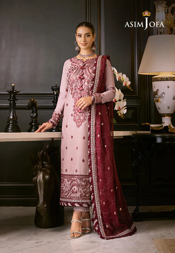 Asim Jofa | Rang e Noor 23 | AJRN-06 - Hoorain Designer Wear - Pakistani Ladies Branded Stitched Clothes in United Kingdom, United states, CA and Australia