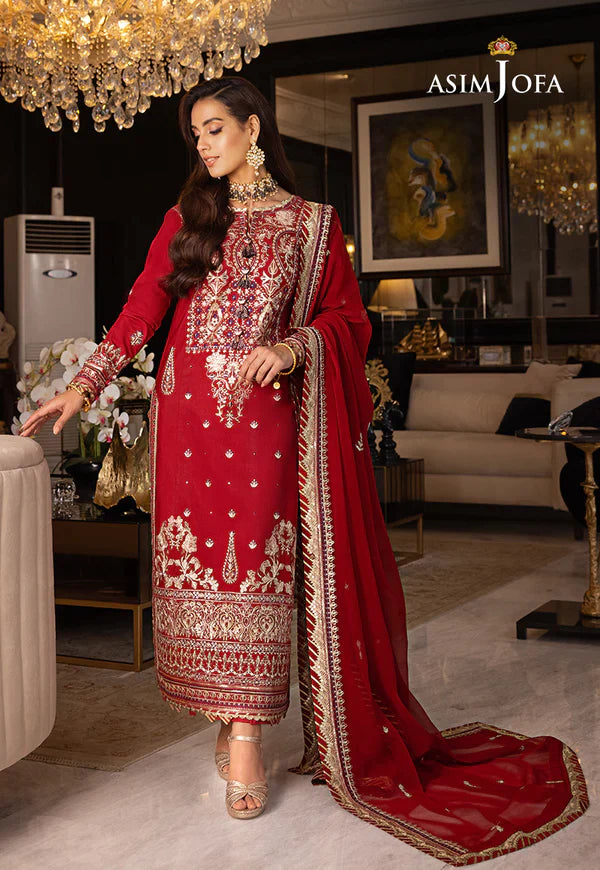 Asim Jofa | Rang e Noor 23 | AJRN-26 - Hoorain Designer Wear - Pakistani Designer Clothes for women, in United Kingdom, United states, CA and Australia