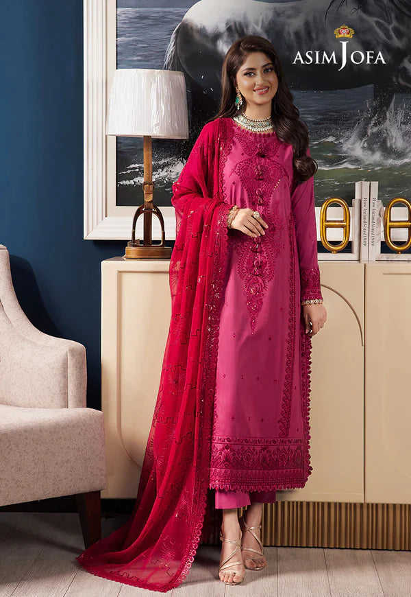 Asim Jofa | Rang e Noor 23 | AJRN-15 - Hoorain Designer Wear - Pakistani Ladies Branded Stitched Clothes in United Kingdom, United states, CA and Australia