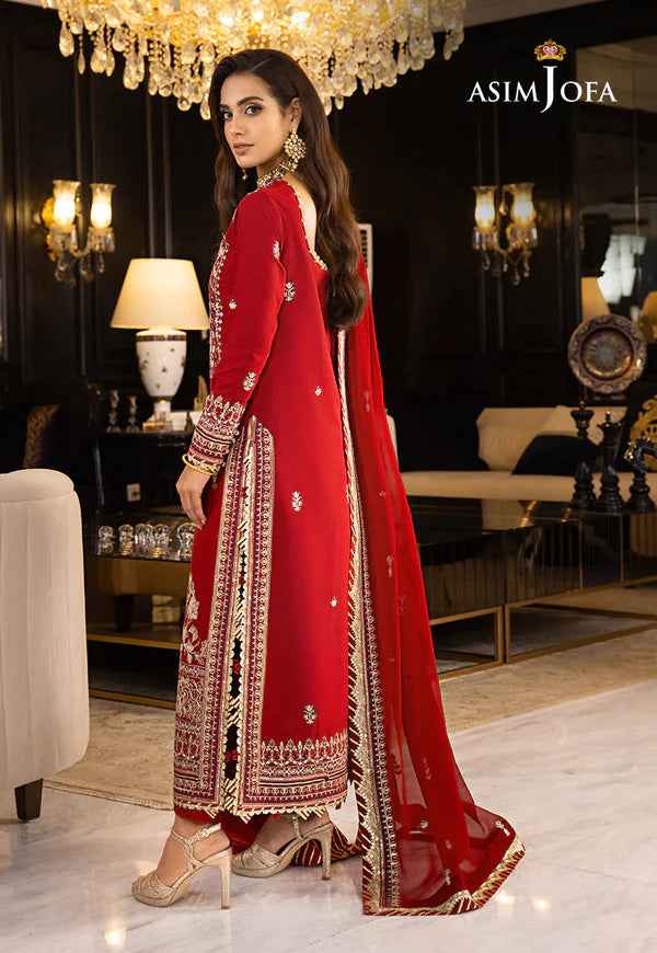 Asim Jofa | Rang e Noor 23 | AJRN-26 - Hoorain Designer Wear - Pakistani Ladies Branded Stitched Clothes in United Kingdom, United states, CA and Australia