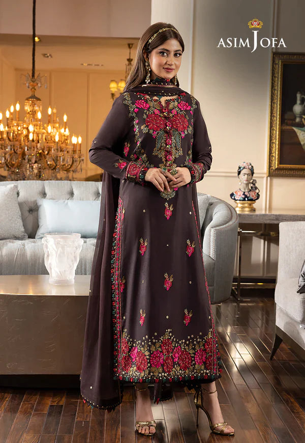 Asim Jofa | Rang e Noor 23 | AJRN-12 - Hoorain Designer Wear - Pakistani Ladies Branded Stitched Clothes in United Kingdom, United states, CA and Australia