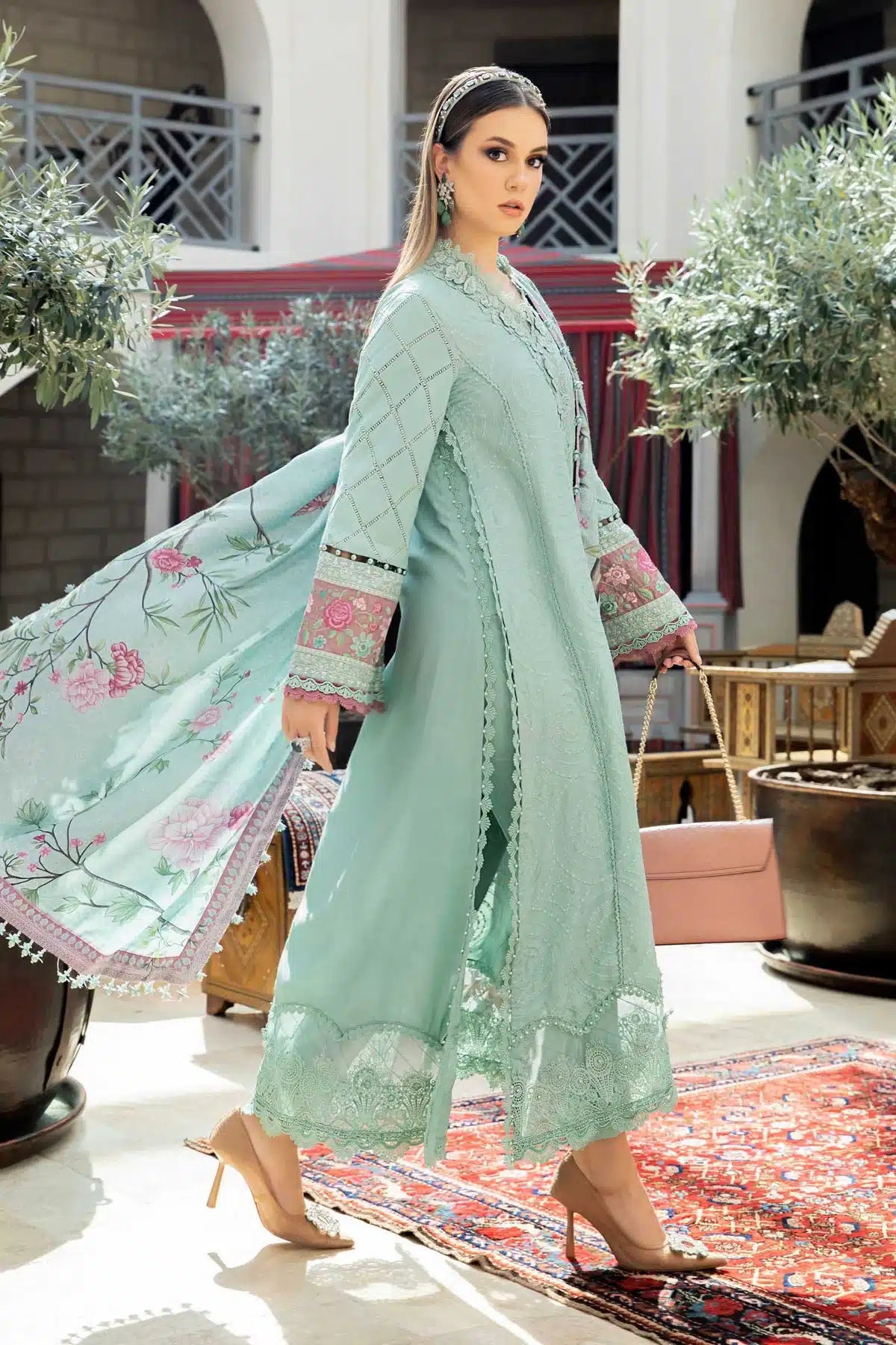 Maria B | M Prints Winter 23 | MPT-2001-A - Pakistani Clothes for women, in United Kingdom and United States