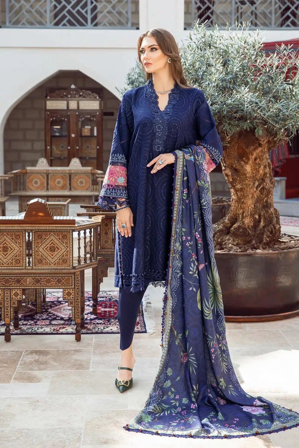 Maria B | M Prints Winter 23 | MPT-2001-B - Pakistani Clothes for women, in United Kingdom and United States