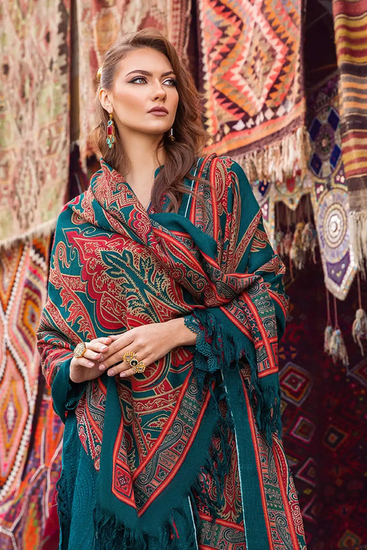 Maria B | M Prints Winter 23 | MPT-2008-A - Hoorain Designer Wear - Pakistani Ladies Branded Stitched Clothes in United Kingdom, United states, CA and Australia