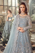 Maria B | Mbroidered Wedding Edition 23 | Ice Blue BD-2702 - Pakistani Clothes for women, in United Kingdom and United States