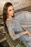 Maria B | Mbroidered Wedding Edition 23 | Ice Blue BD-2702 - Pakistani Clothes for women, in United Kingdom and United States