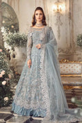 Maria B | Mbroidered Wedding Edition 23 | Ice Blue BD-2702 - Pakistani Clothes for women, in United Kingdom and United States