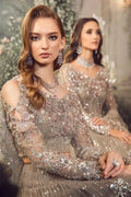 Maria B | Mbroidered Wedding Edition 23 | Grey BD-2703 - Pakistani Clothes for women, in United Kingdom and United States