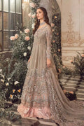 Maria B | Mbroidered Wedding Edition 23 | Grey BD-2703 - Pakistani Clothes for women, in United Kingdom and United States